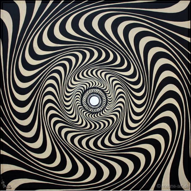 Balance in Bewegung Acryl auf Leinwand;
100 x 100 cm